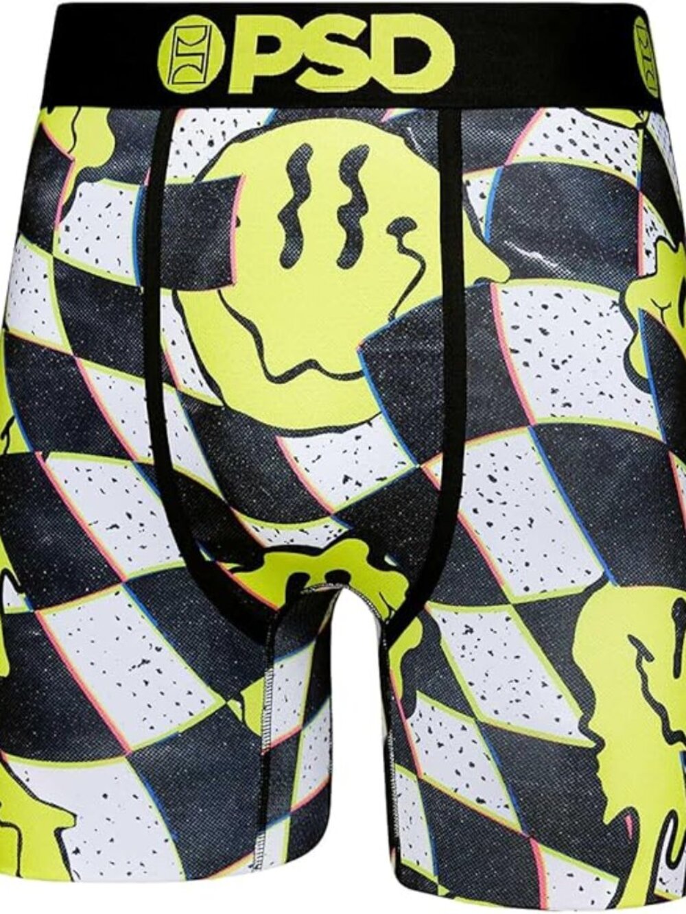 PSD Men's Boxer Briefs - Warped Smile Check